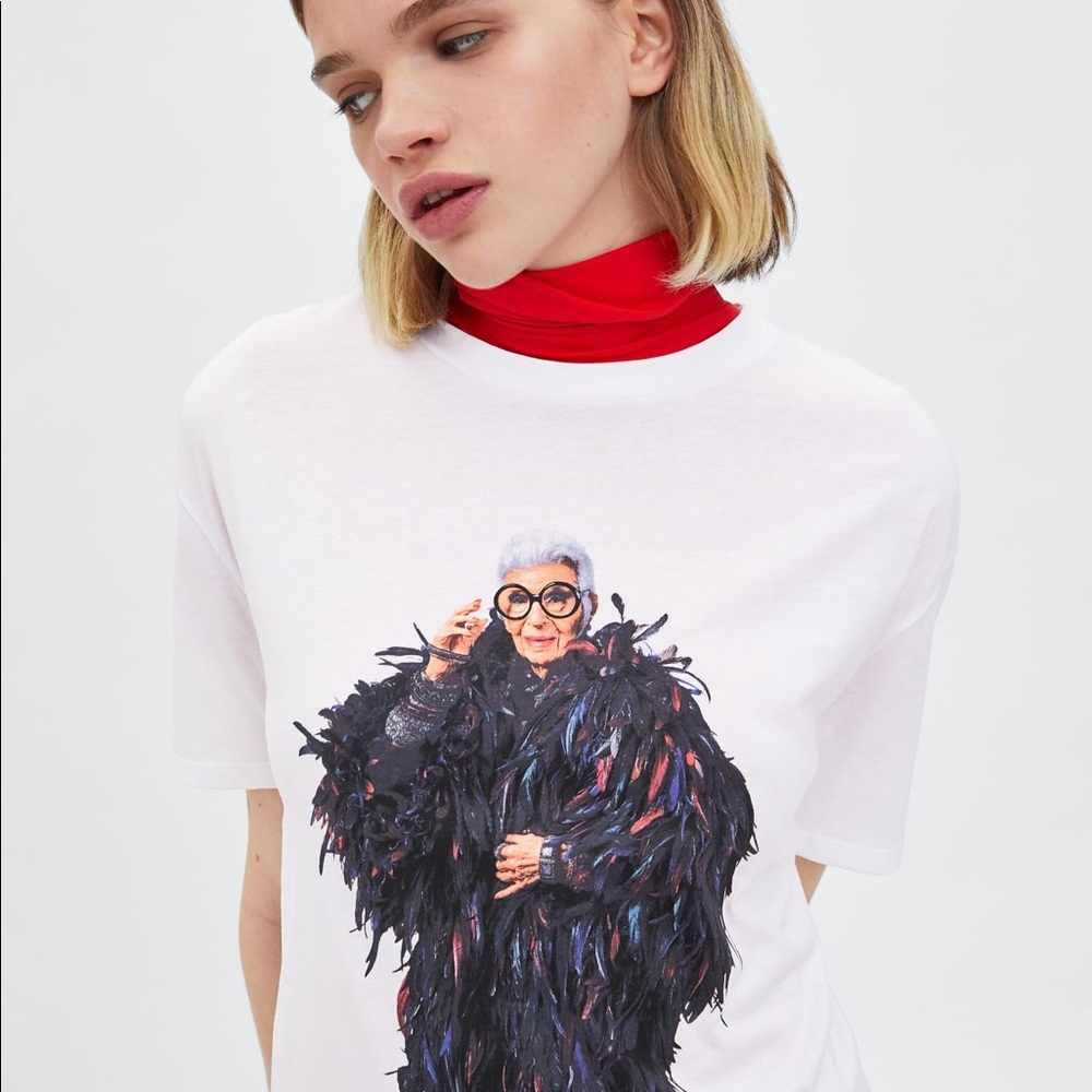 H&M Iris Apfel Tee
